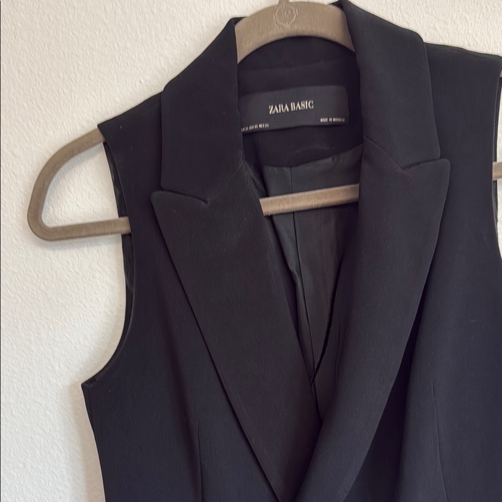 Zara Black Mini Dress - Picture 4 of 10